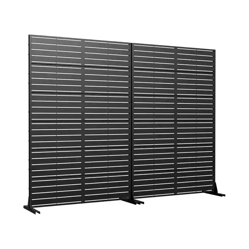 72 H Dovelina Outdoor Privacy Screen Decorative Garden Fence (Set of 2)