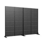 72 H Dovelina Outdoor Privacy Screen Decorative Garden Fence (Set of 2)