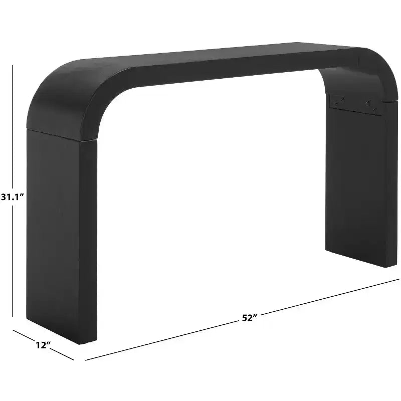 Liasonya Curved Console Table - CNS6604 -Safavieh