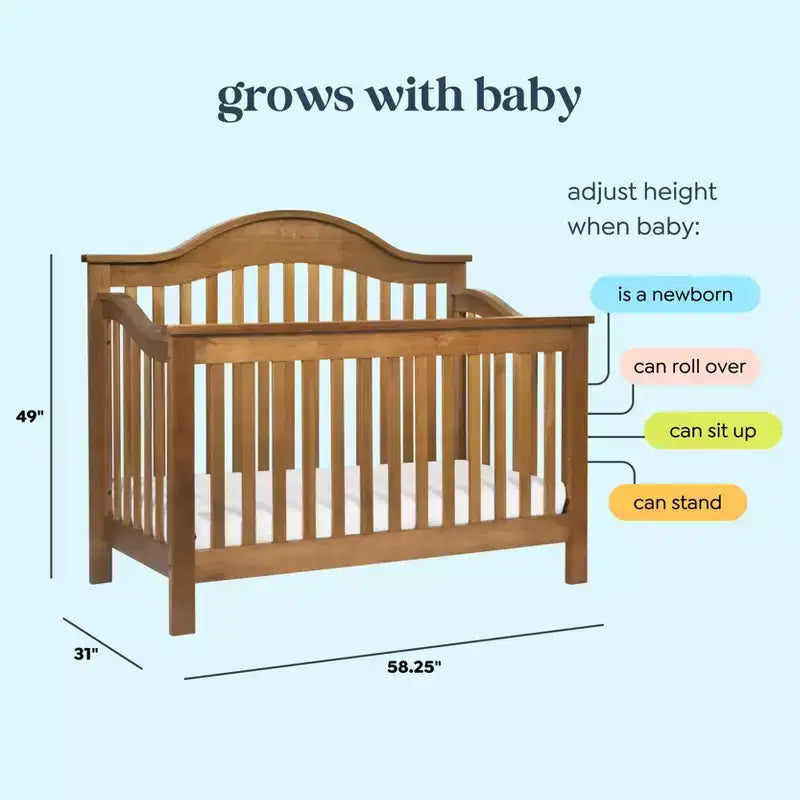daVinci Jayden 4-in-1 Convertible Crib