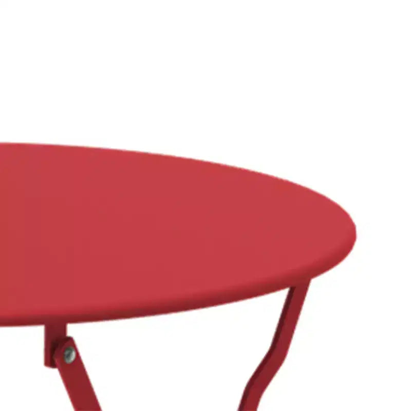 Outdoor Three-Piece Portable Folding Table and Chair Set