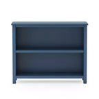 2-Shelf Pine Wood Bookcase 38x12x42, Adjustable Shelves for Bedrooms or Playrooms