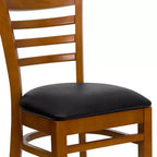 Flash Furniture Ladder Back Wooden Restaurant Chair