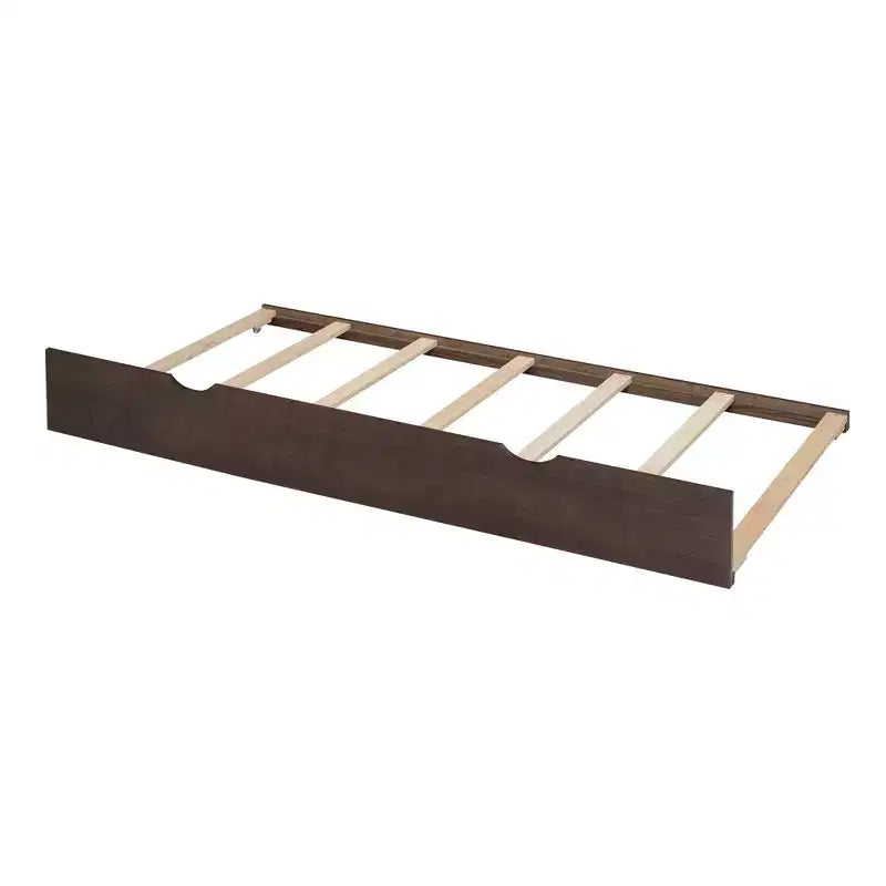 Full Storage Platform Bed with Trundle, Bookcase Headboard and Charging Station, Wooden Full Size Bed Frame with Shelves and Drawers