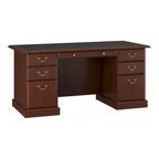 Bush Furniture Saratoga Executive Desk with Drawers and Storage