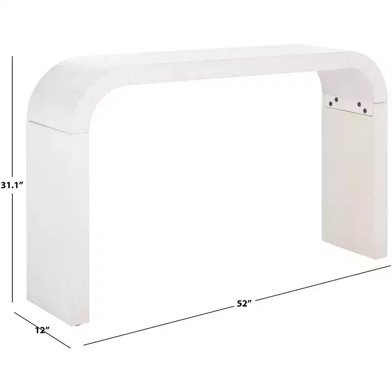 Liasonya Curved Console Table - CNS6604 -Safavieh