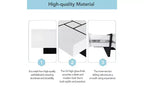 Extendable Puzzle-Top Coffee Table with 4 Hidden Storage Compartments