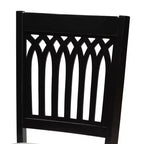 Baxton Studio Genesis Modern Fabric Wood Dining Chair Set