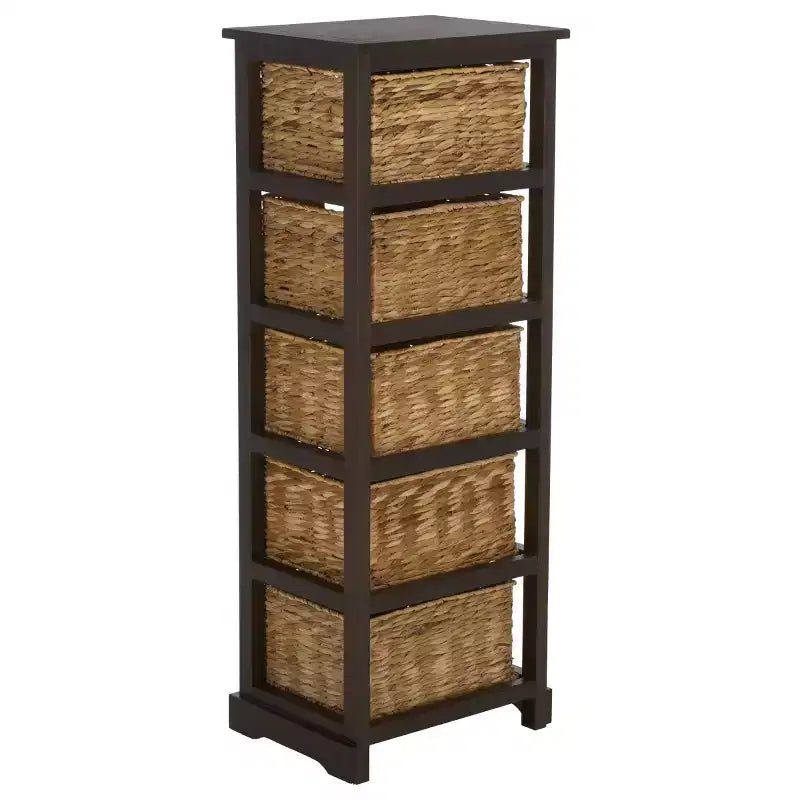 Vedette 5 Basket Storage Tower - AMH5739 - Safavieh Couture