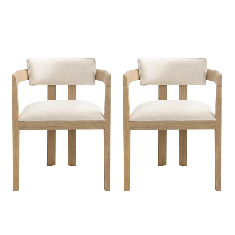Conrad Sophisticated Modern Dining Chair With Armrest by Christopher Knight Home