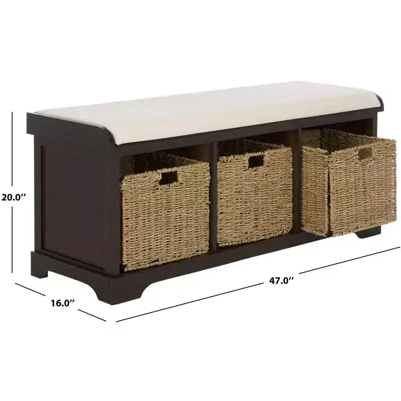 Lonan Storage Bench - AMH5733 - Safavieh Couture