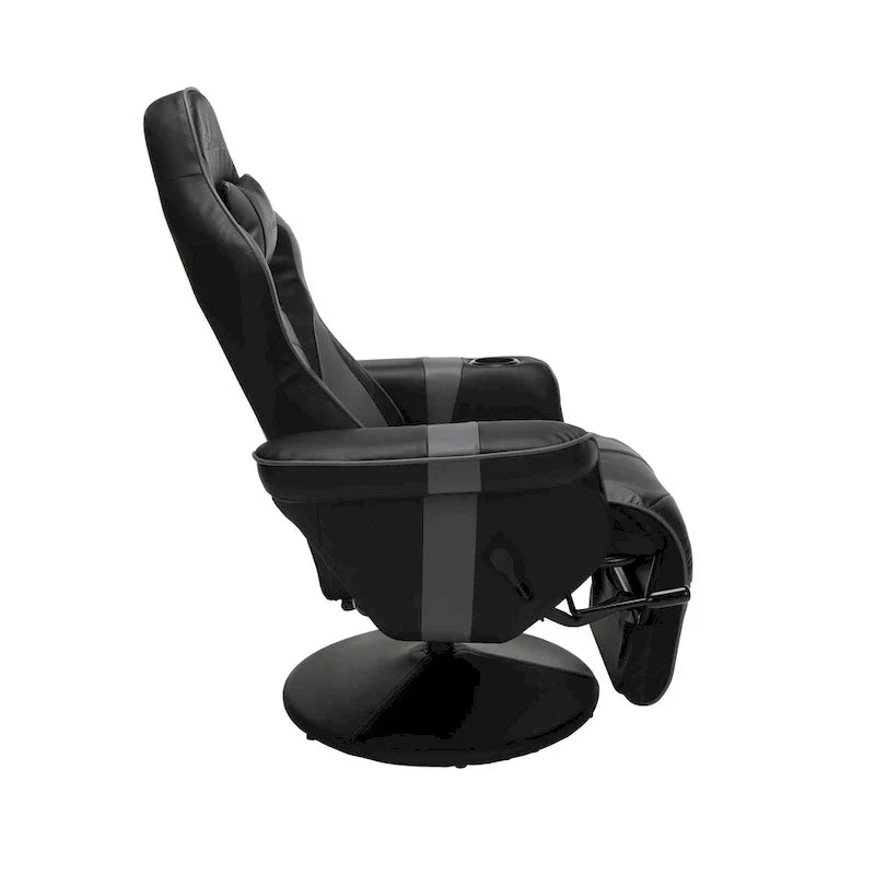 Gaming Recliner - Reclining Gaming Chair with Footrest