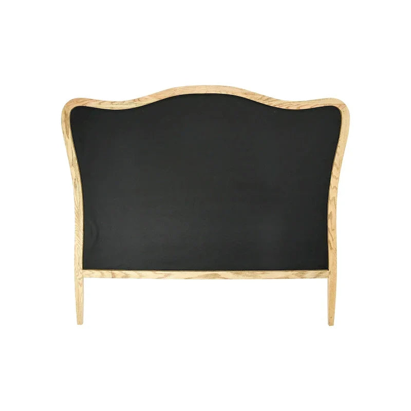 Oak & Linen Headboard