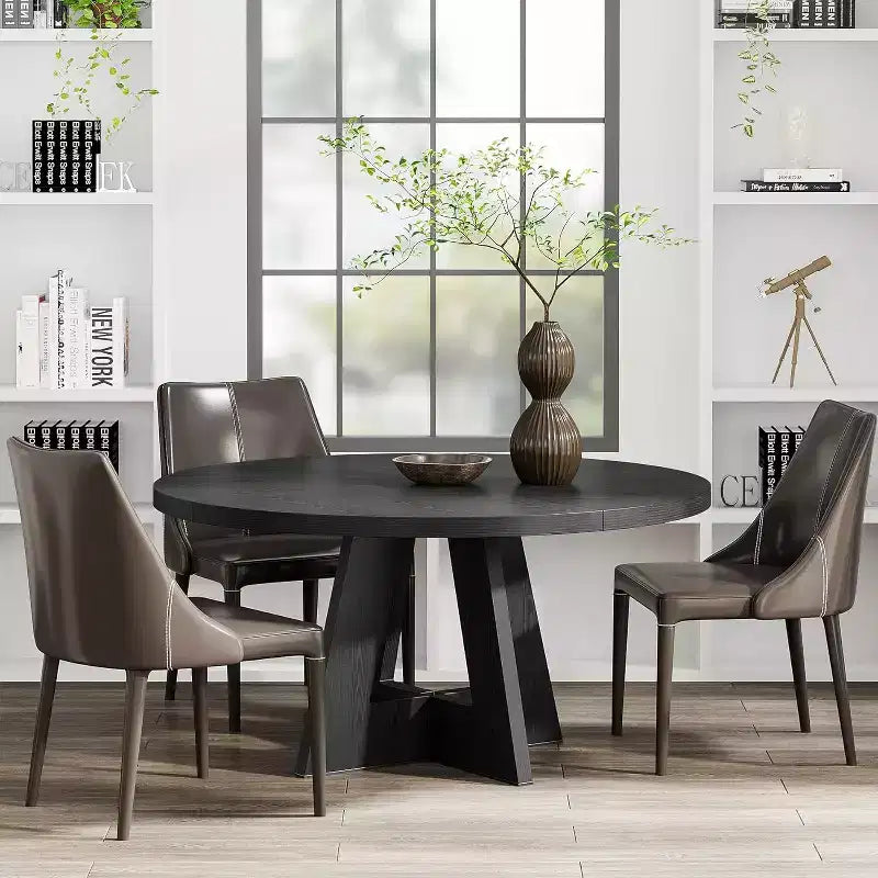 47 Inch Round Dining Table for 4 people