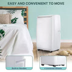 14000Btu Portable Air Conditioner Cools Up to 750 Sq.Ft, Portable AC Unit with Dehumidifier