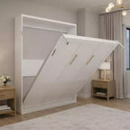 GDFStudio Heloise Modern Wood Murphy Wall Bed
