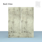 Wardrobe Armoire Closet 59W Large Freestanding Wardrobe Cabinet White