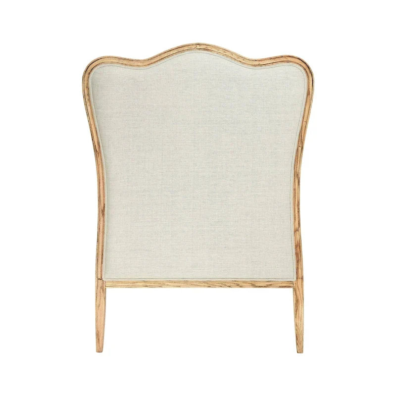 Oak & Linen Headboard