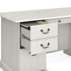 Bush Furniture Saratoga Executive Desk with Drawers and Storage