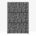 David Black Galvanized Steel Screen 183x120x40cm