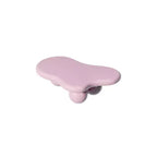 Pink Cloud-Shape Coffee Table with Ball Legs, 1-Person