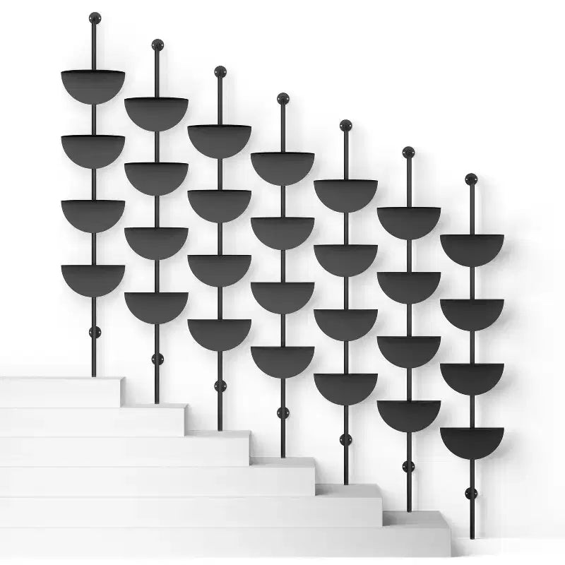 Umbra Set of 4 Solis Adjustable Shelves Black