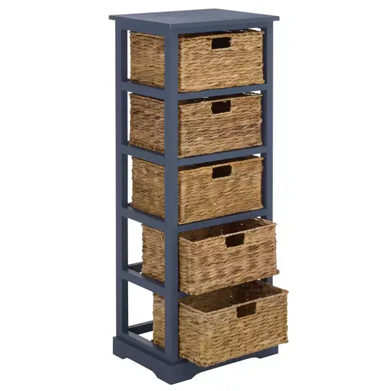 Vedette 5 Basket Storage Tower - AMH5739 - Safavieh Couture