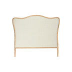 Oak & Linen Headboard