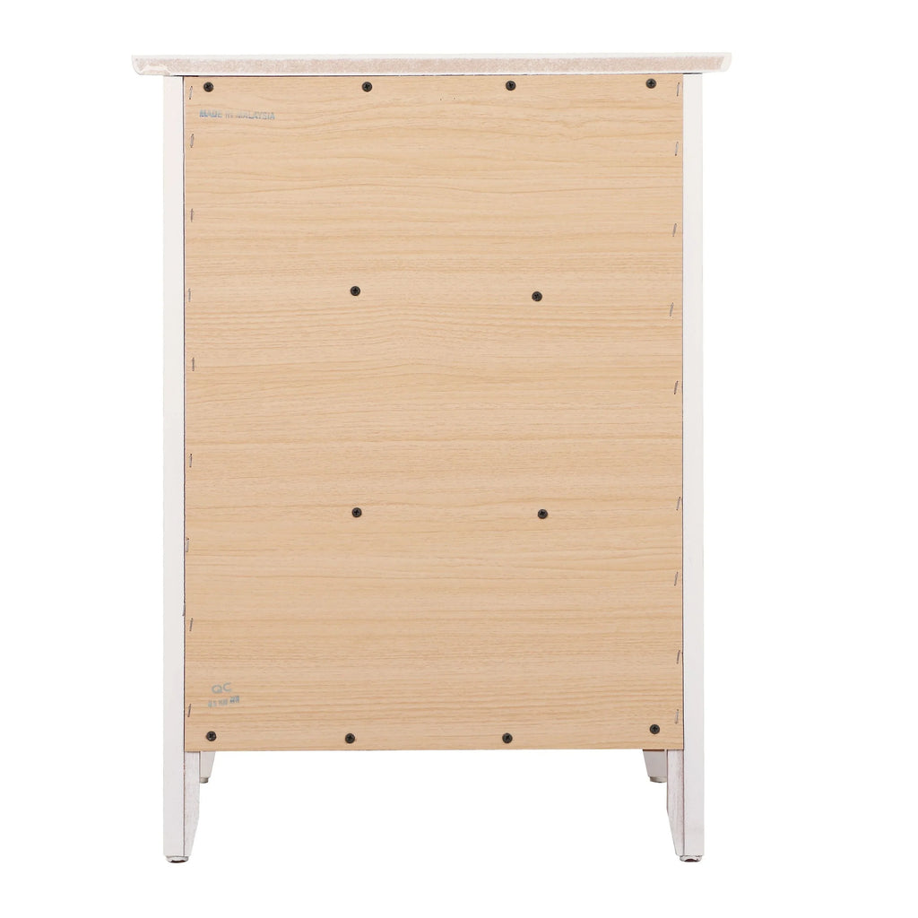 Daniel 3-drawer Transitional Wooden Nightstand