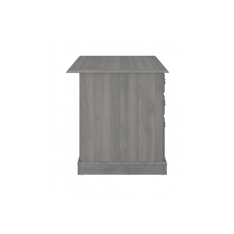 Bush Furniture Saratoga Executive Desk with Drawers and Storage