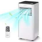 Climatiseur portable Costway 10000 BTU 3-en-1 refroidisseur d'air avec ventilateur déshumidificateur mode veille
