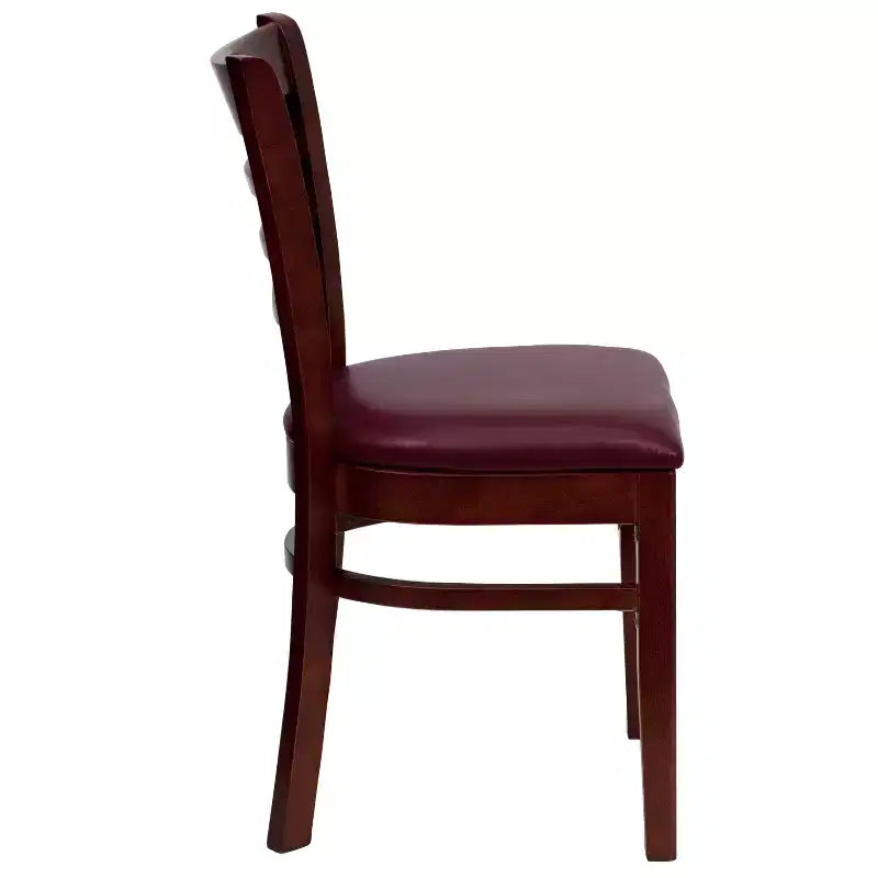 Flash Furniture Ladder Back Wooden Restaurant Chair