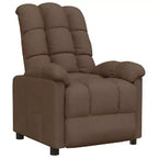 Recliner Chair with Adjustable Backrest and Footrest, Modern Lounge Chair Thick Padded Seat for Living Room & Bedroom