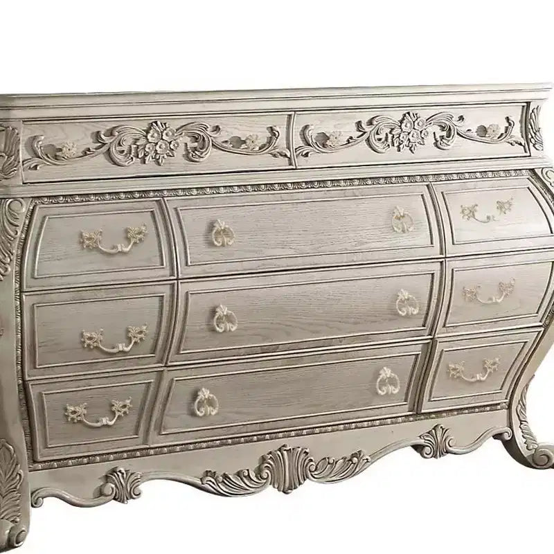 Dresser Antique White Finish