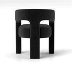 Chaise de salle à manger SEYNAR Modern Glam en velours, chaise d'appoint à dossier ouvert, lot de 6