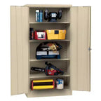 Edsal 36Wx18Dx72H Steel Freestanding Cabinet Beige
