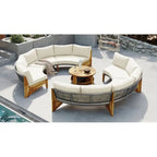 6-Person Outdoor Seating Group with Cushions & 1Coffee Table