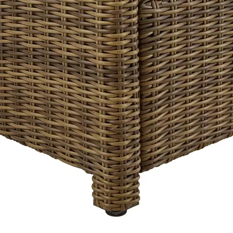 Bradenton 4pc Outdoor Wicker Conversation Set - Crosley