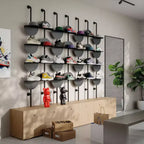 Umbra Set of 4 Solis Adjustable Shelves Black