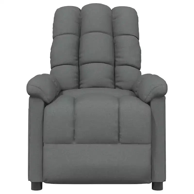 Recliner Chair with Adjustable Backrest and Footrest, Modern Lounge Chair Thick Padded Seat for Living Room & Bedroom